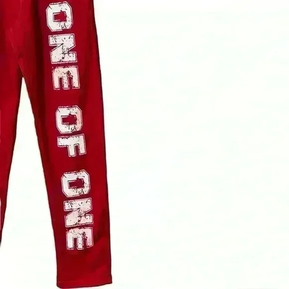 Onee Studios One Of One Sweatpants Men's Medium Red Streetwear Athleisure NWOT - Picture 5 of 8